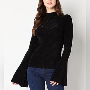 Ryegrass Women’s Mock Neck Long Sleeve Pullover Sweater